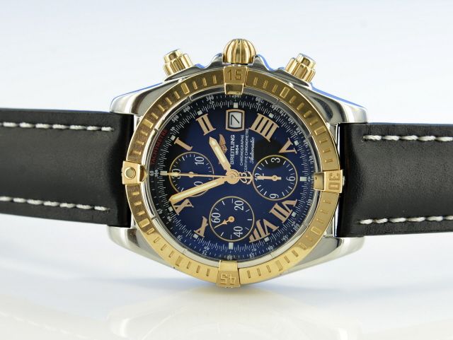Breitling Chronomat Evolution Stahl/Gold