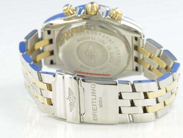 Breitling Chronomat Evulotion aftermarket diamond bezel