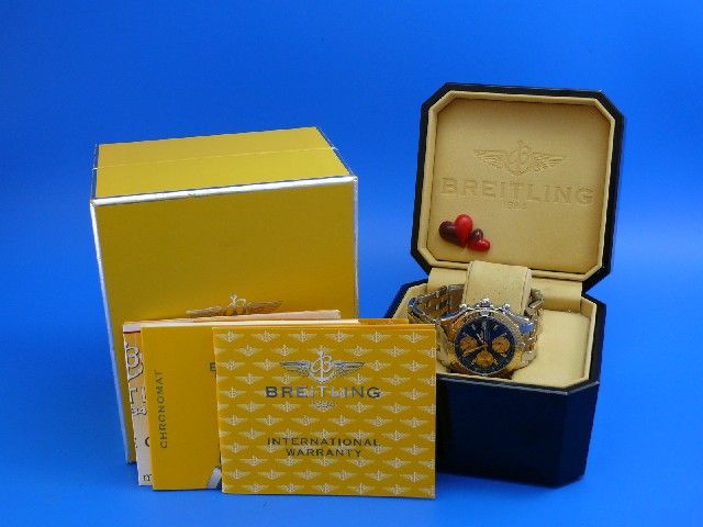 Breitling Chronomat GT Stahl/Gold