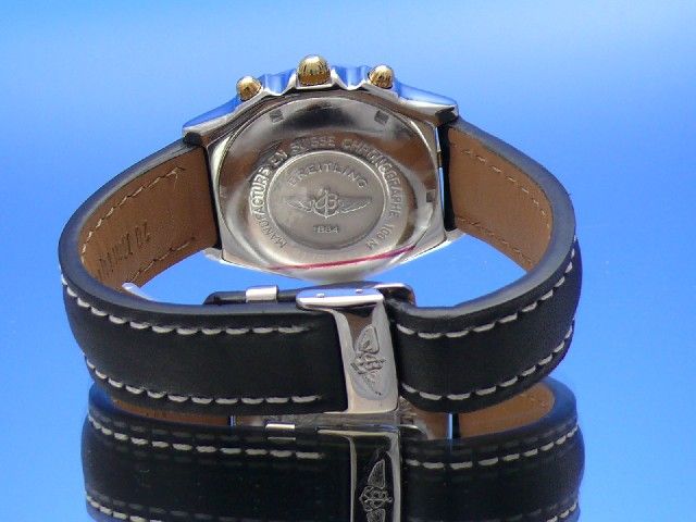 Breitling Chronomat Vitesse Stahl/Gold Chronograph