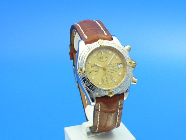Breitling Cockpit Chrono Stahl/Gold
