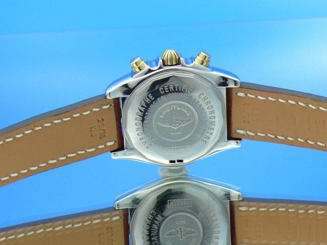 Breitling Cockpit Chrono Stahl/Gold