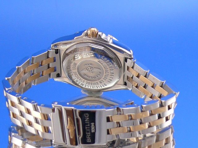 Breitling Cockpit Lady Stahl/Gold Diamant