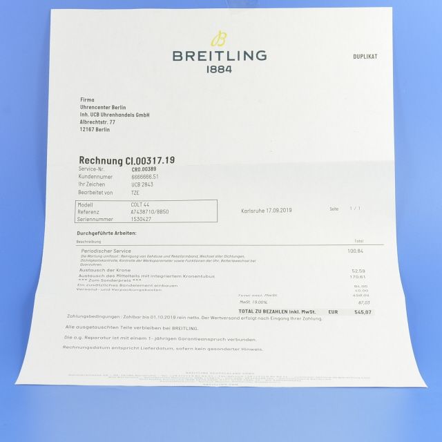 Breitling Colt 44 Quarz