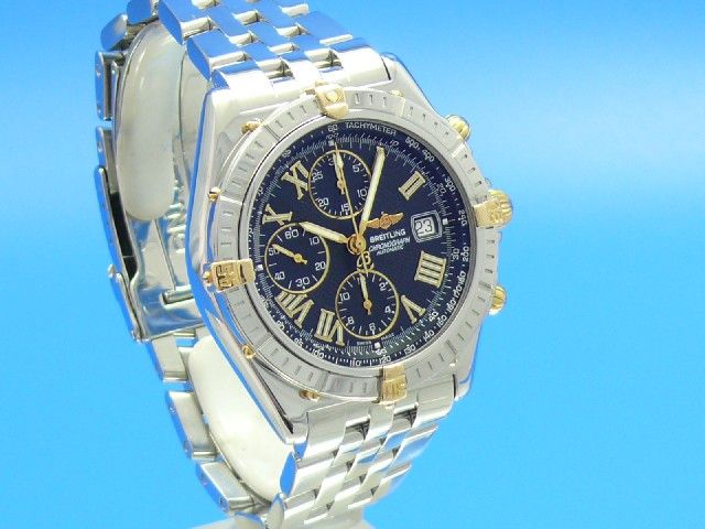 Breitling Windrider Crosswind Stahl/Gold