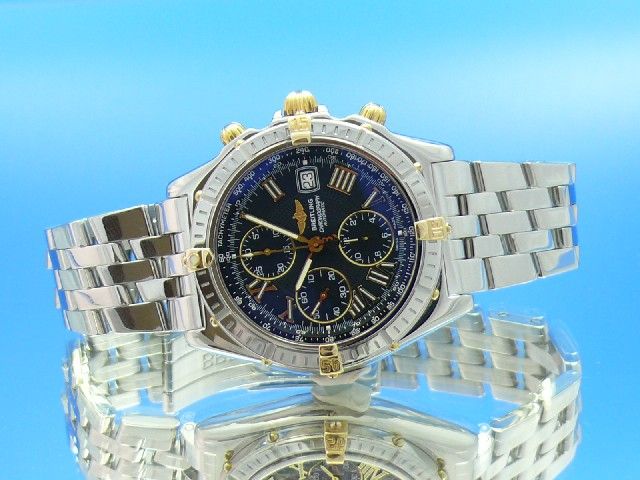 Breitling Windrider Crosswind Stahl/Gold