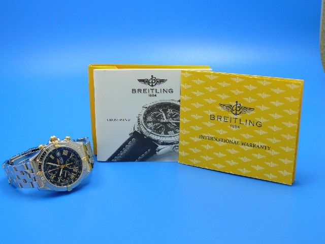 Breitling Windrider Crosswind Stahl/Gold