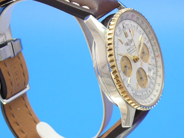 Breitling Navitimer Stahl/Gold Automatik