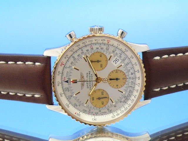 Breitling Navitimer Stahl/Gold Automatik