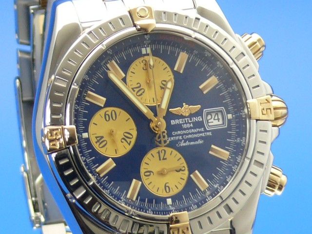 Breitling Evolution Chronomat Stahl/Gold