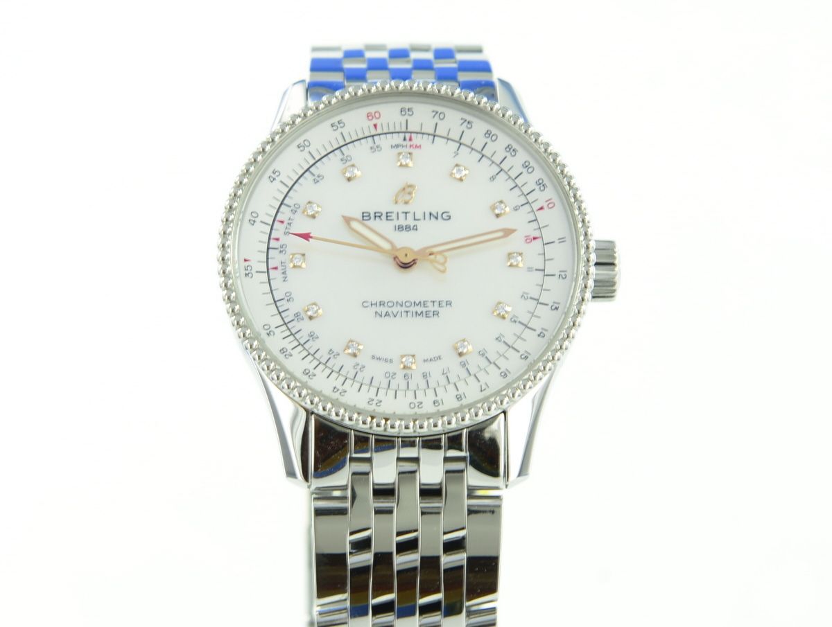 Breitling Navitimer 35 Automatik MOP Diamonds