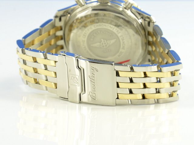 Breitling Navitimer Cosmonaute Chronograph Stahl / Gold