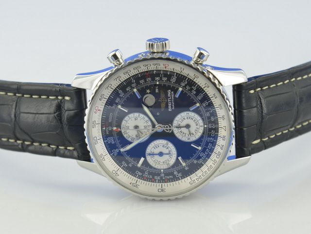 Breitling Navitimer Olympus Kalender mit Mondphase