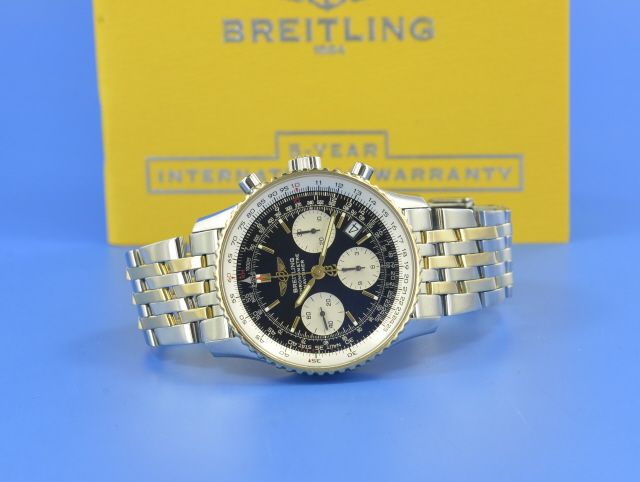 Breitling Navitimer Stahl/Gold Chronograph