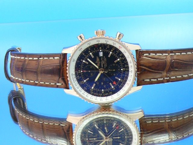 Breitling Navitimer World 18K Rsegold Limitiert!