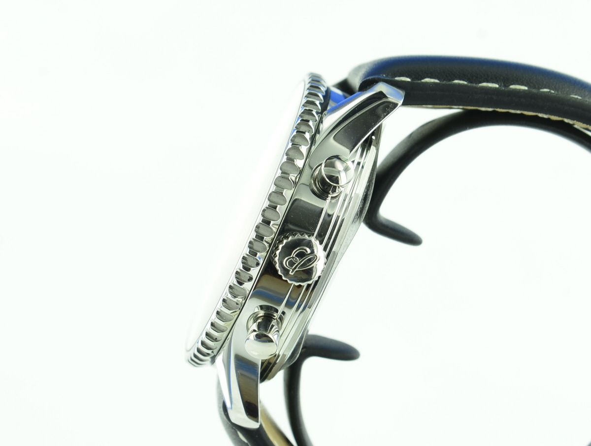Breitling Navitimer World GMT Black Dial A24322
