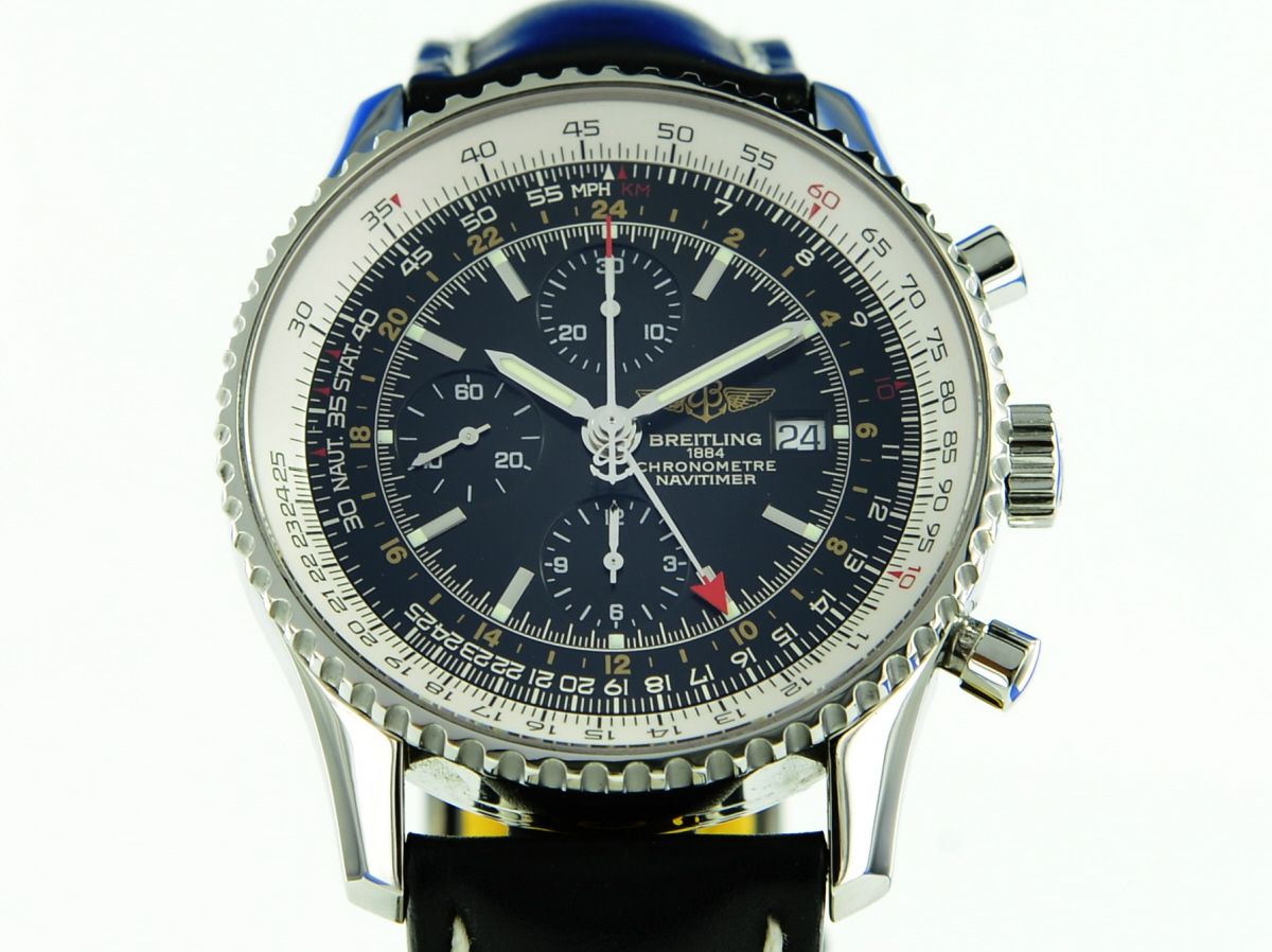 Breitling Navitimer World GMT Chronometer A24322