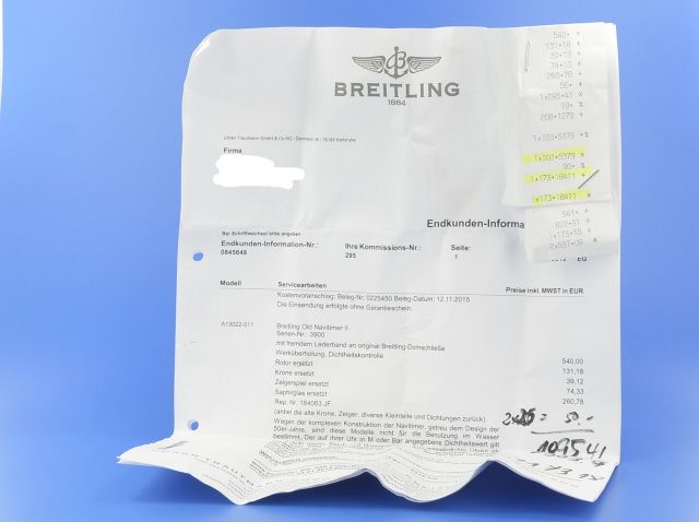 Breitling Old Navitimer