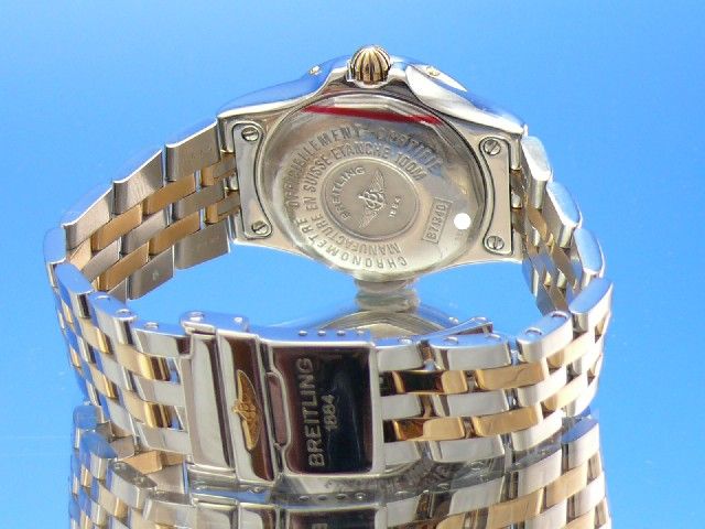 Breitling Starliner Galactic 30 Lady Stahl/Gold Brillant