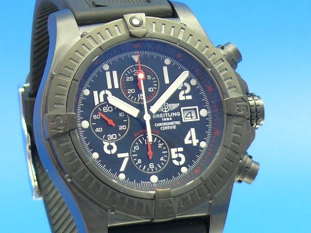 Breitling Super Avenger Blacksteel