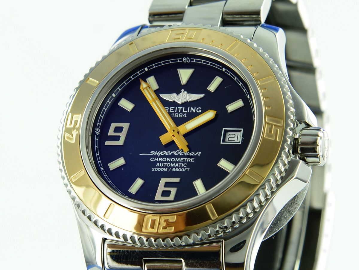 Breitling Superocean 44 Steel Rose Gold