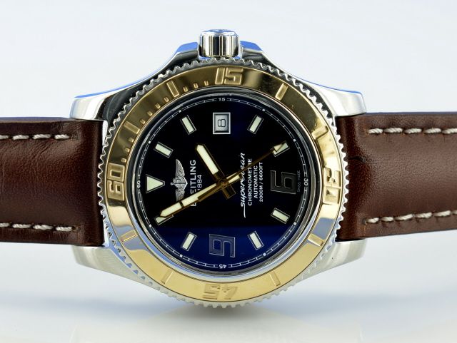 Breitling Superocean 44 mm Stahl/Gold