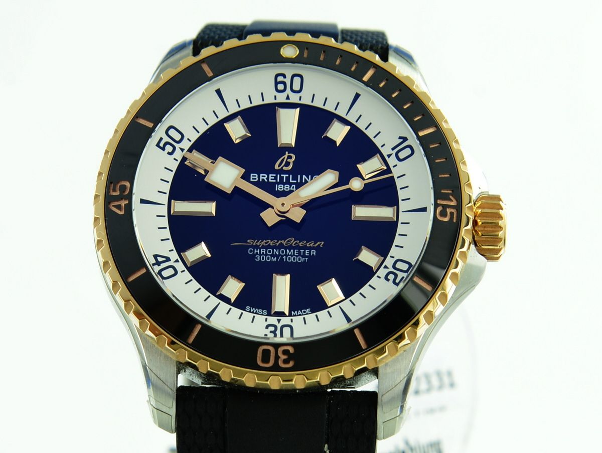 Breitling Superocean Automatic 42 Stahl/Ros�gold U17375