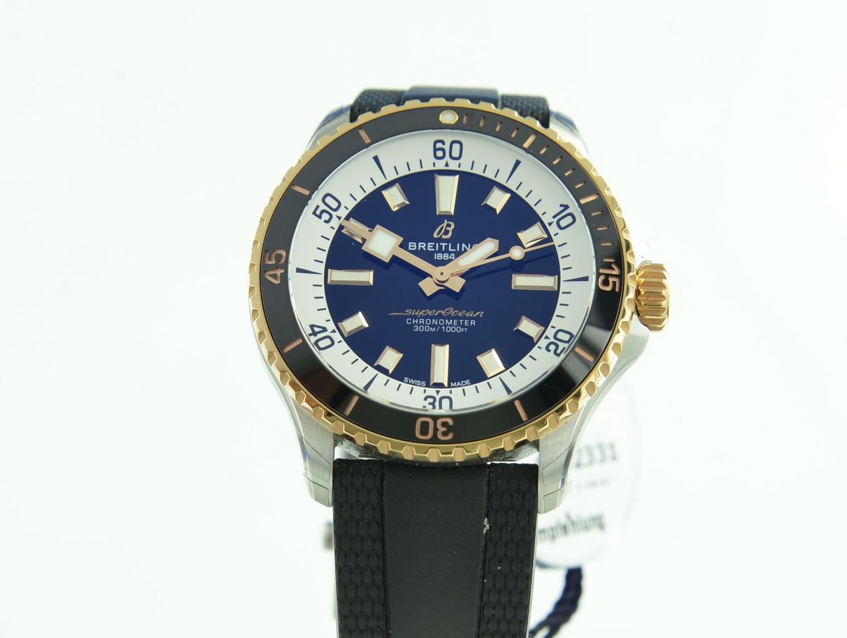 Breitling Superocean Automatic 42 Stahl/Ros�gold U17375