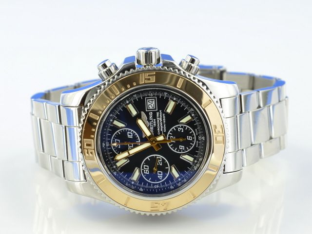 Breitling Superocean Chronograph II Stahl/18 kt Rosgold