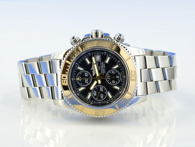 Breitling Superocean Chronograph II Stahl/18 kt Rosgold