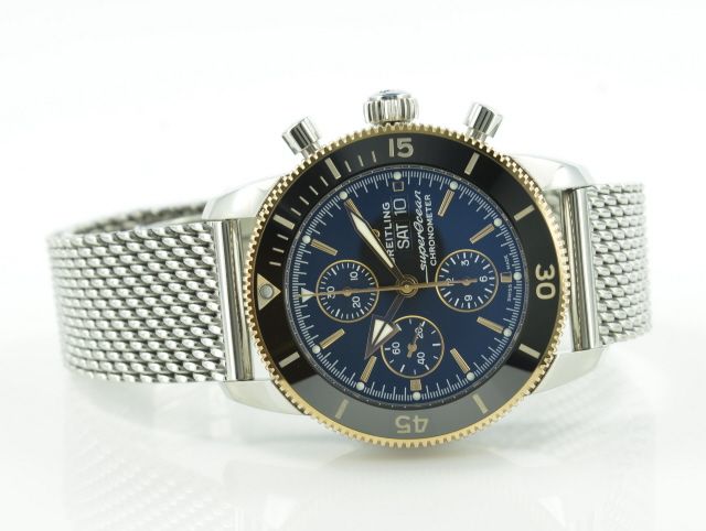 Breitling Superocean Hritage II Chronograph 44 Stahl/rosgold