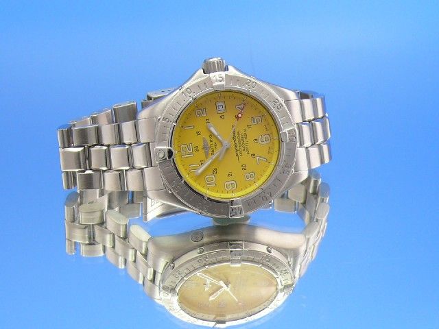 Breitling Superocean Yello Dial