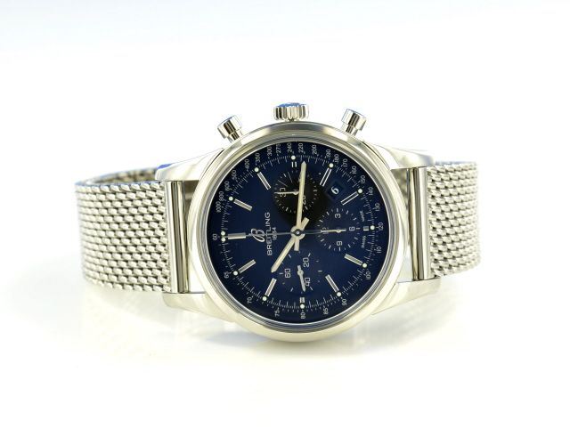 Breitling Transocean Chronograph Stahl 43mm