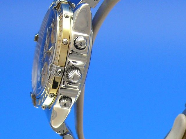 Breitling Windrider Chronomat Chronograph Stahl/Gold