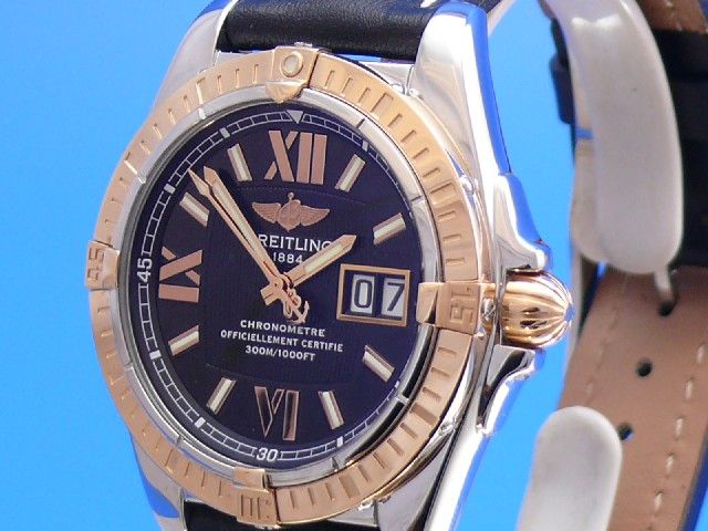 Breitling Windrider Cockpit Big Date