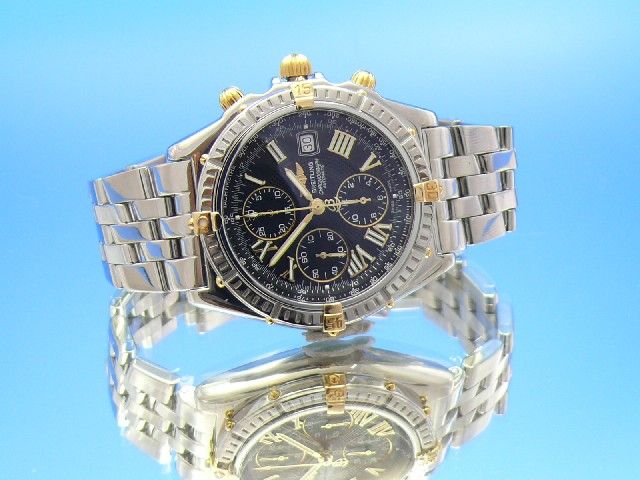 Breitling Windrider Crosswind Stahl/Gold