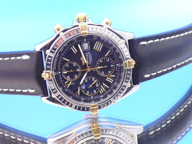 Breitling Windrider Crosswind Stahl/Gold