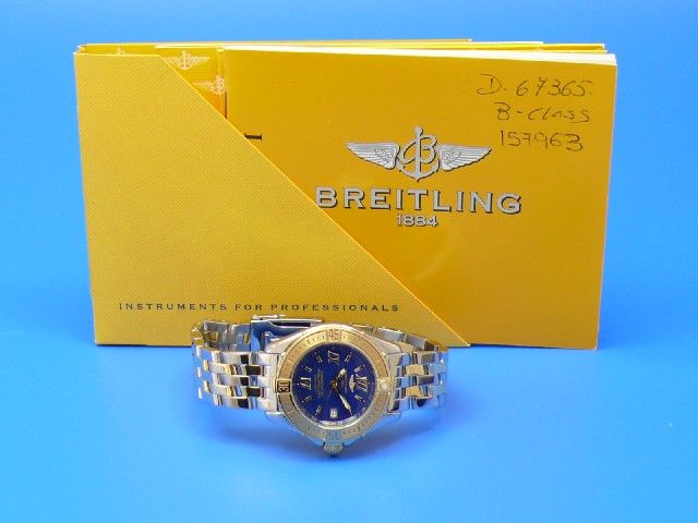 Breitling Windrider Lady B-Class Stahl/Gold