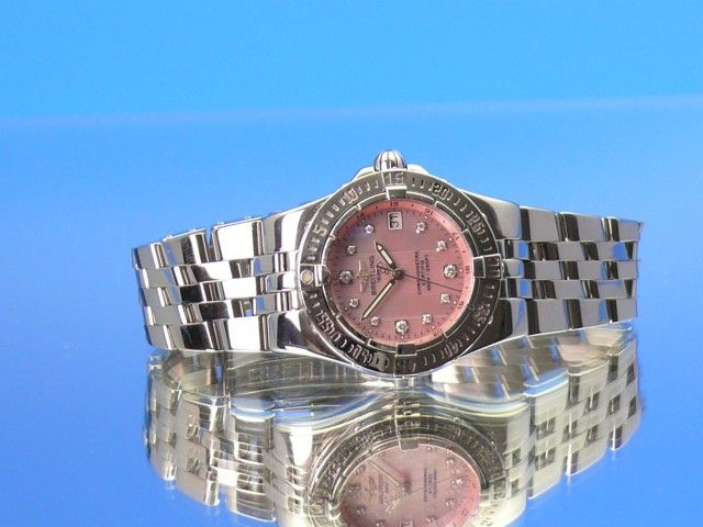 Breitling Windrider Starliner Damen mit Brillantzifferblatt