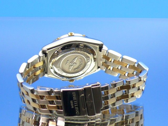 Breitling Wings Damen Stahl/Gold