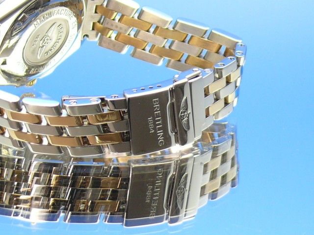 Breitling Wings Damen Stahl/Gold