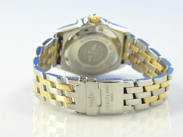 Breitling Wings Damen Stahl/Gold