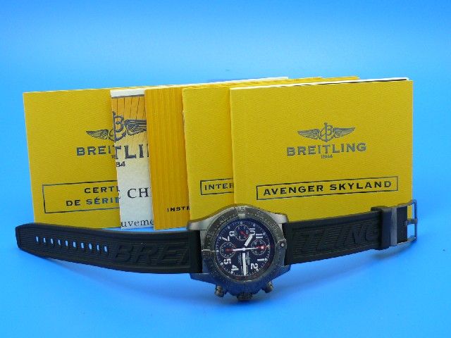 Breitling Avenger Skyland Black Steel - Limited Edition