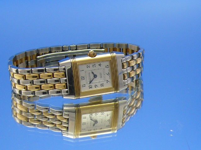 Jaeger Le Coultre Reverso Duetto Stahl/Gold Brillanten