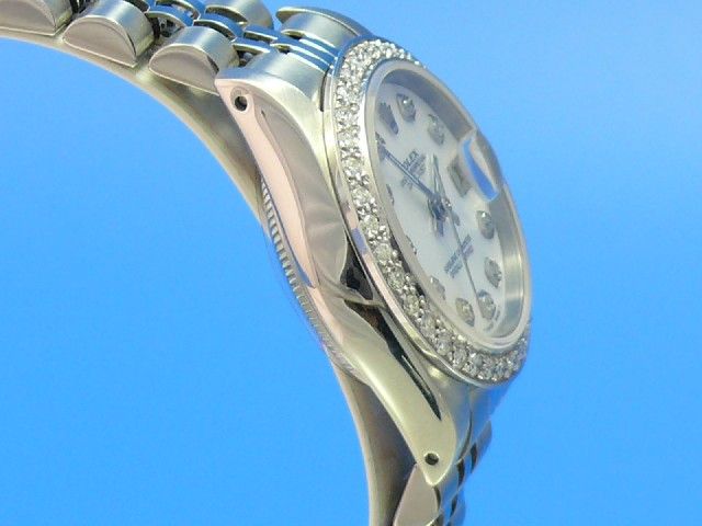 Rolex Lady-Datejust Brilliantziffernblatt & L�nette NICHT ROLEX