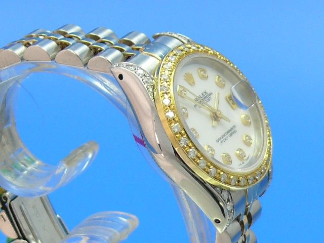 Rolex Lady-Datejust Brilliantziffernblatt & L�nette NICHT ROLEX