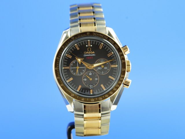 Omega Speedmaster Broad Arrow 1957 Rotgold/Edelstahl
