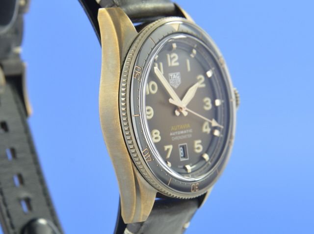 TAG Heuer Autavia Bronze Chocolate Dial Chronometer