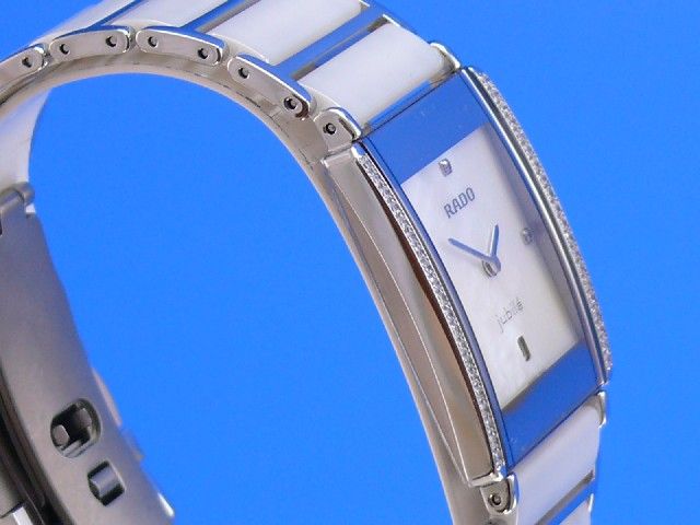 RADO LADY JUBILE DIASTAR CERAMICA / STAHL DIAMANTEN