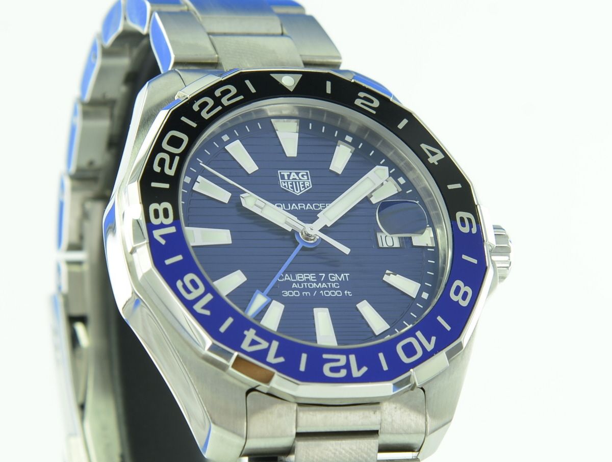 TAG Heuer Aquaracer 300M Calibre 7 GMT Automatic 43mm Batman